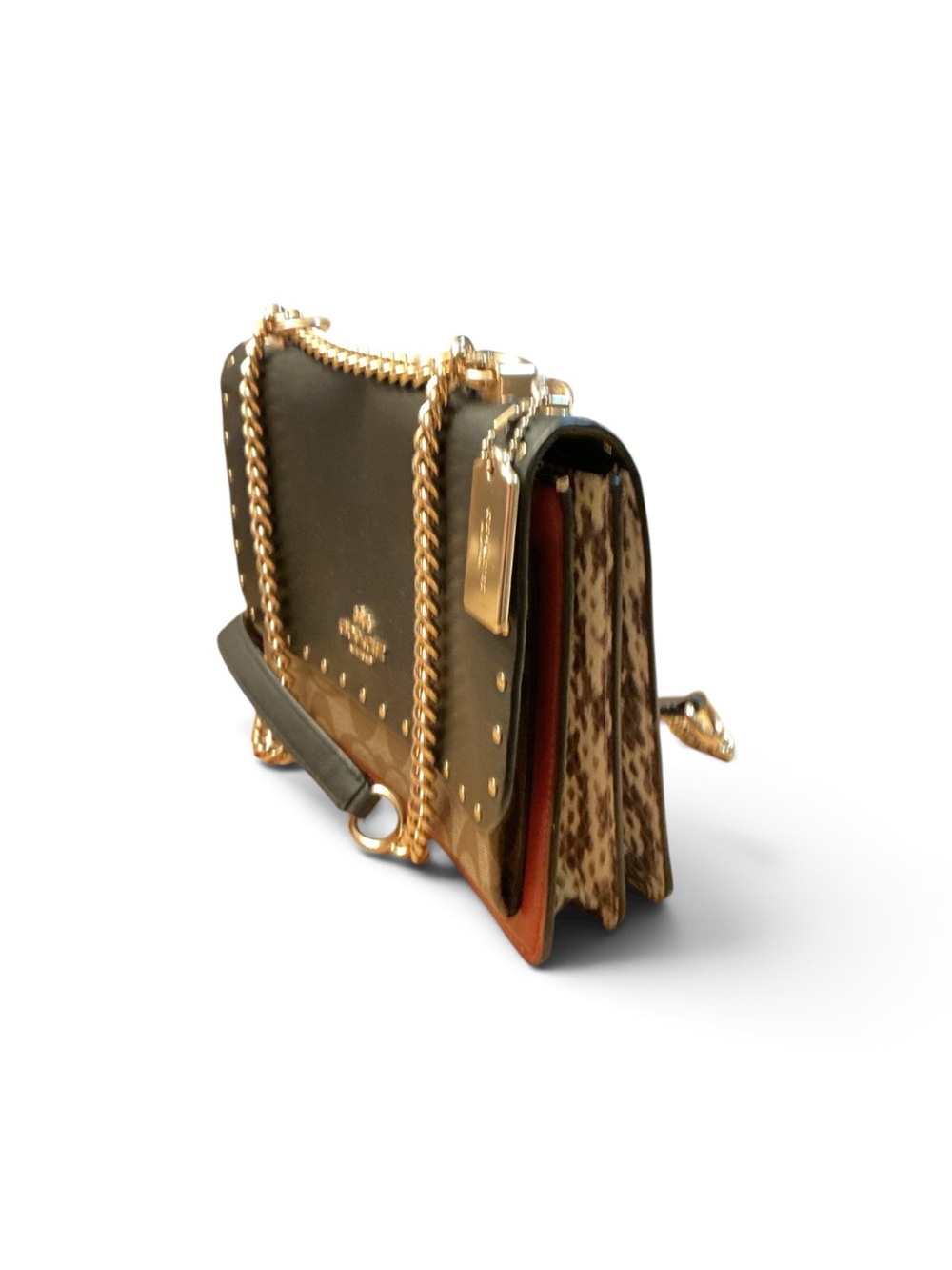 Coach Klare Crossbody in Signature Canvas With Rivets - Picture 2 of 7